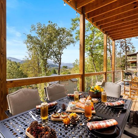 Tranquil Mountain Getaway By Ghosal Luxury Lodging Gatlinburg Kültér fotó