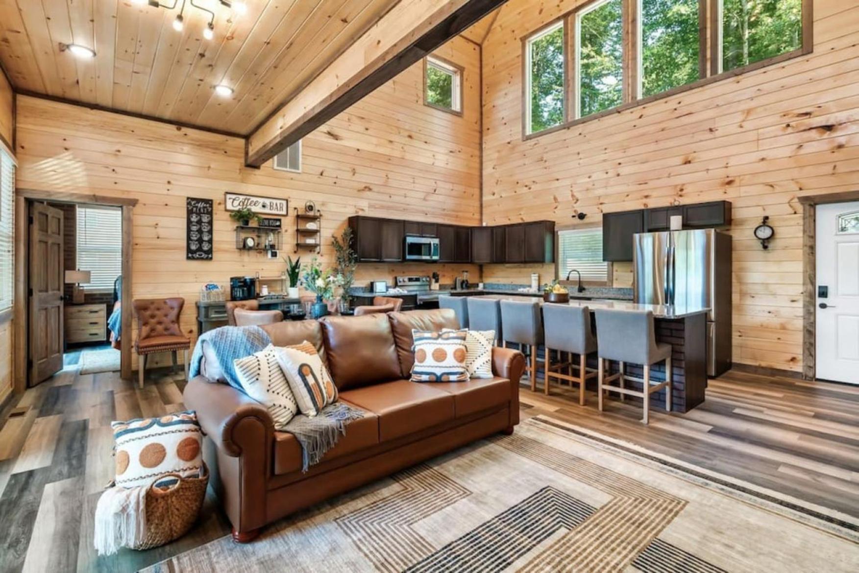 Tranquil Mountain Getaway By Ghosal Luxury Lodging Gatlinburg Kültér fotó