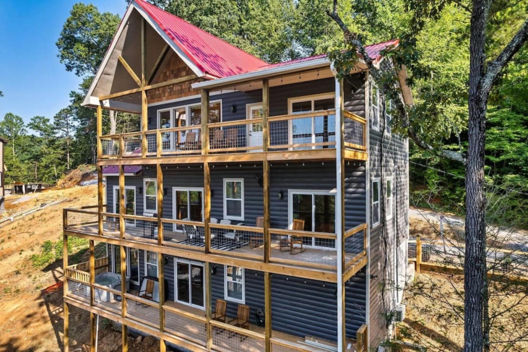 Tranquil Mountain Getaway By Ghosal Luxury Lodging Gatlinburg Kültér fotó