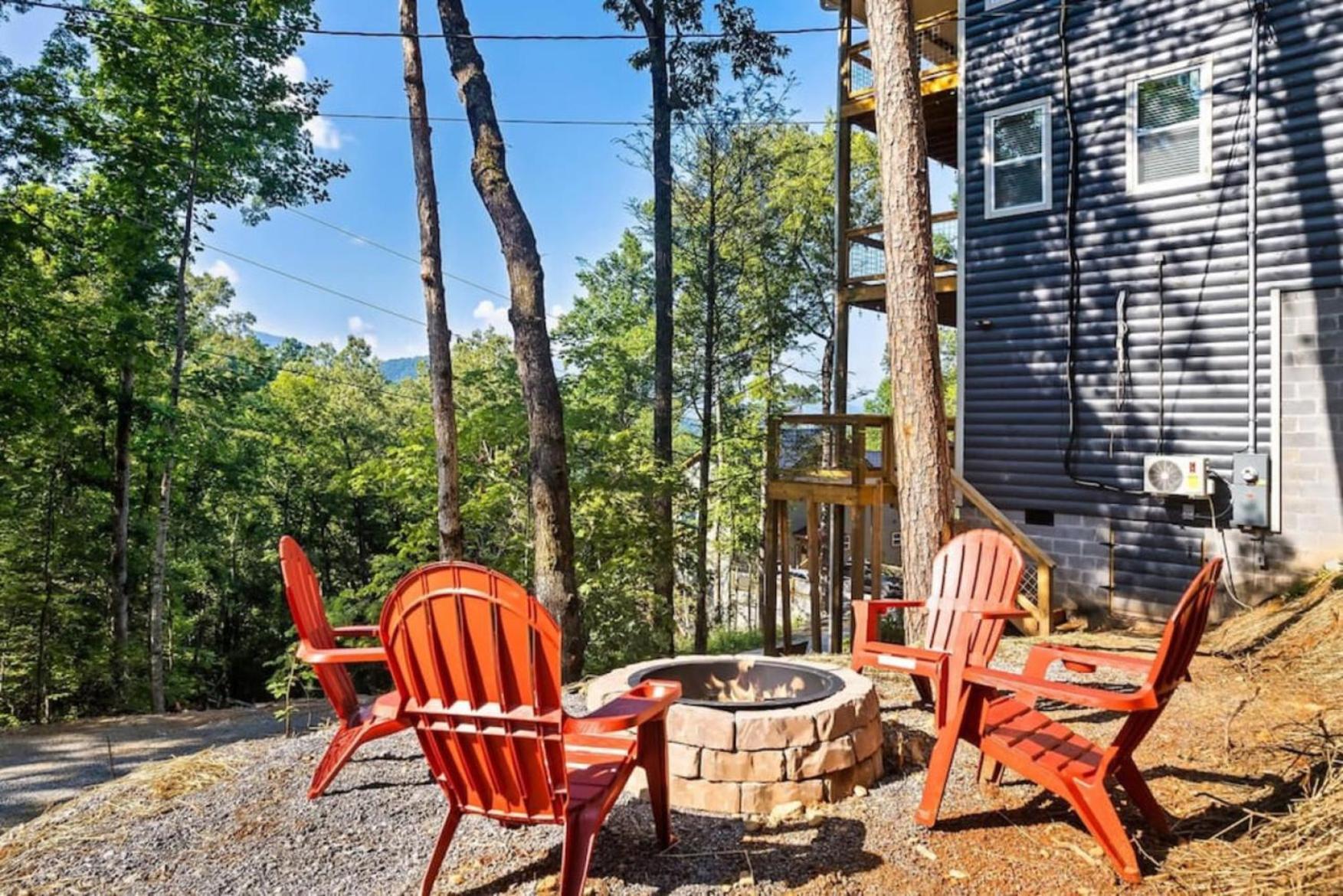 Tranquil Mountain Getaway By Ghosal Luxury Lodging Gatlinburg Kültér fotó