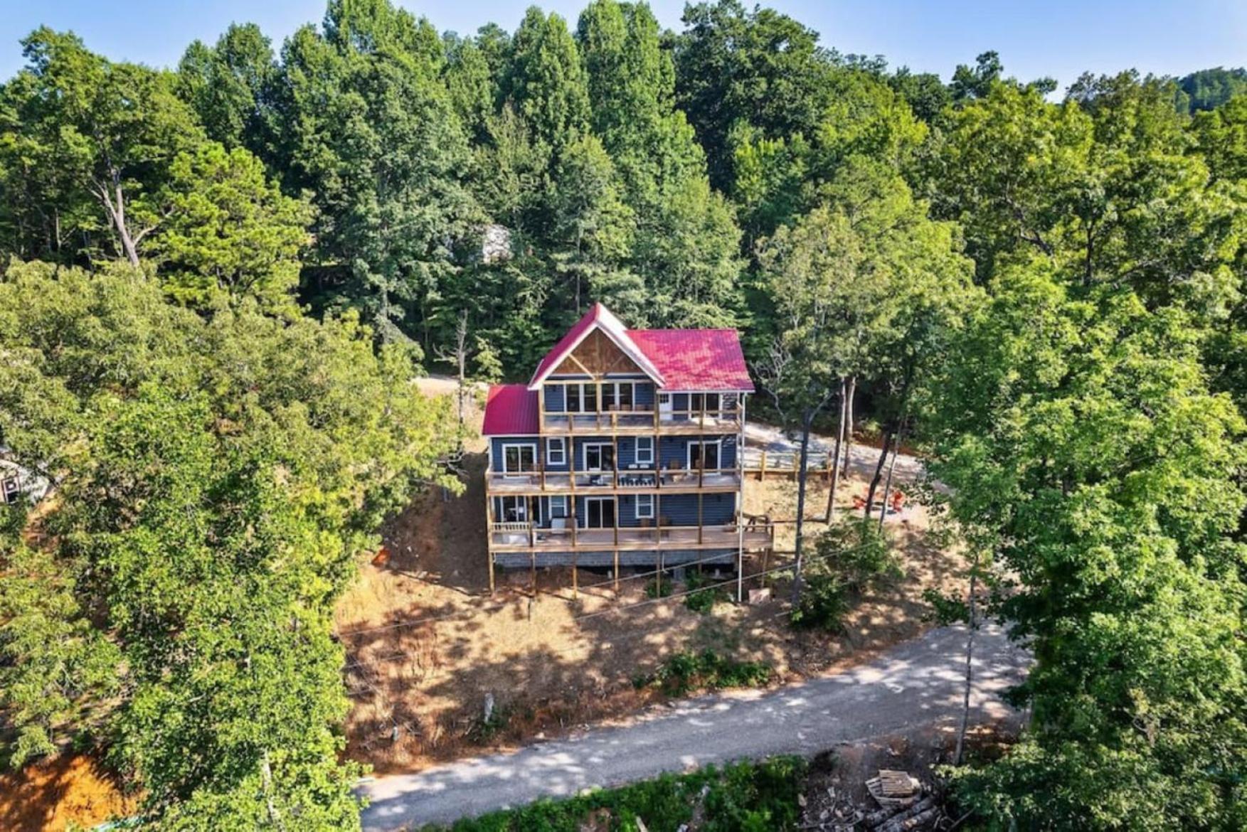 Tranquil Mountain Getaway By Ghosal Luxury Lodging Gatlinburg Kültér fotó