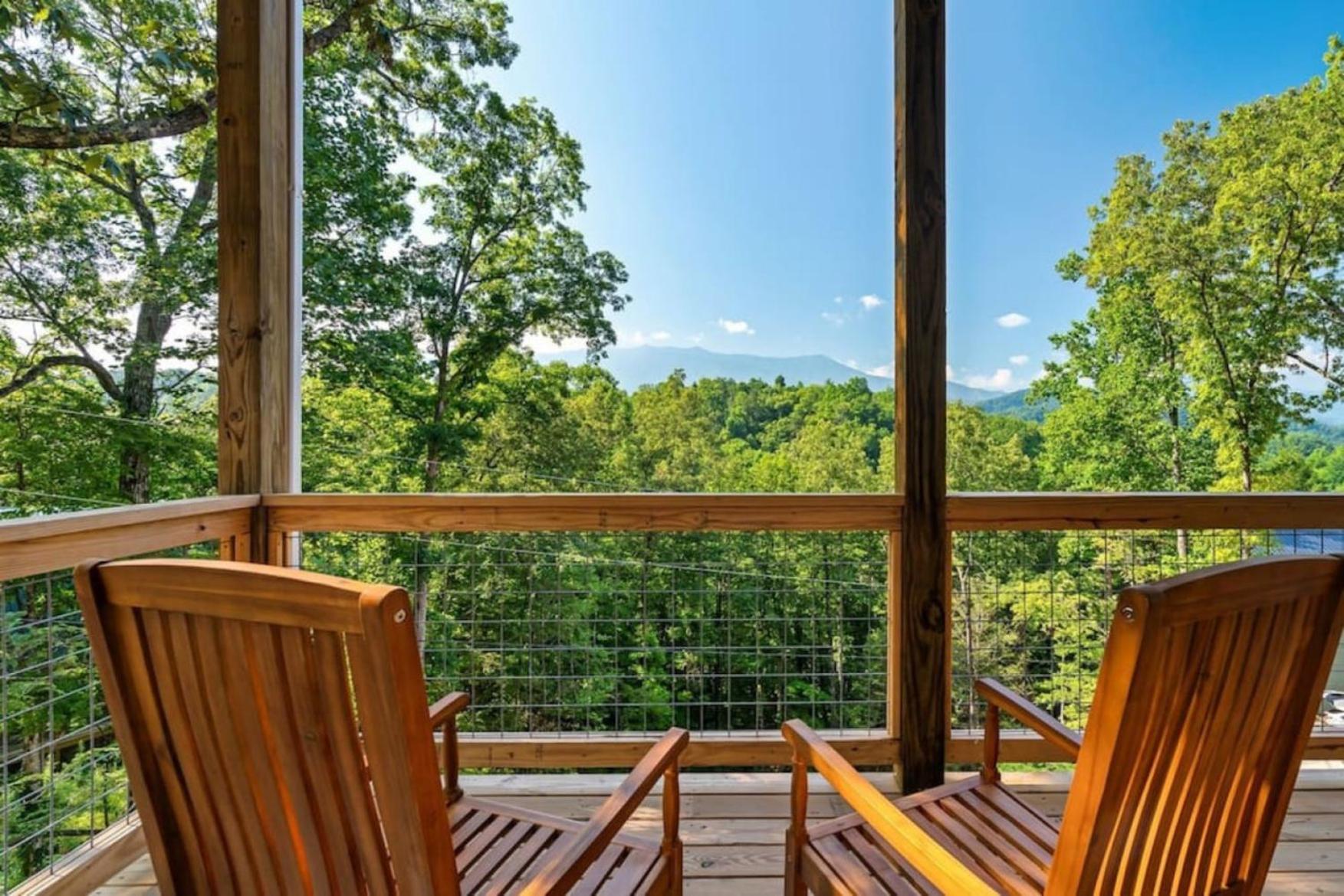 Tranquil Mountain Getaway By Ghosal Luxury Lodging Gatlinburg Kültér fotó