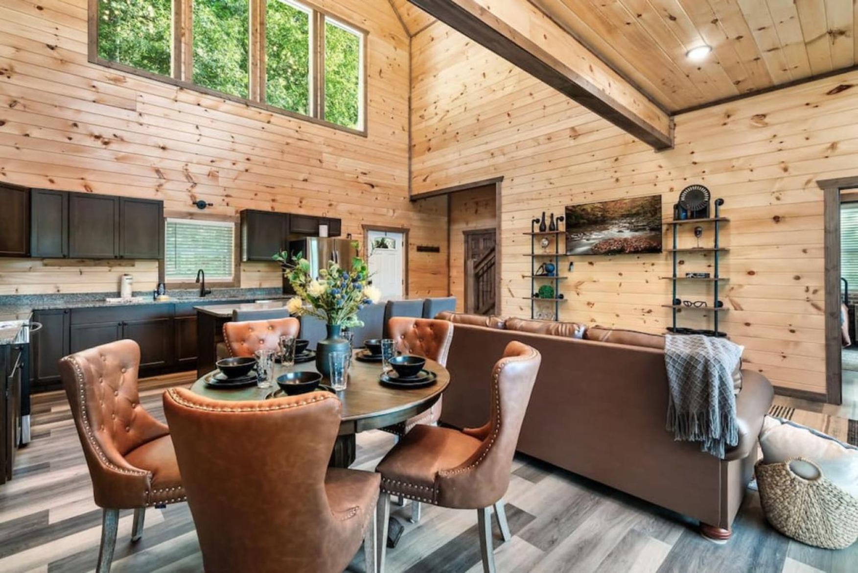 Tranquil Mountain Getaway By Ghosal Luxury Lodging Gatlinburg Kültér fotó